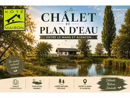 chalet 3 pièces 30 m²