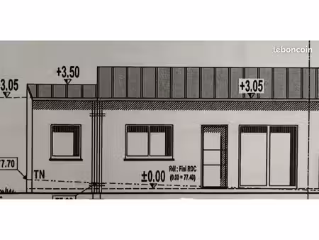 maison neuve de plain pied proche bourg