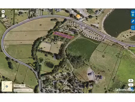 terrain 1 390 m² — sancy — projet hébergement de loisirs