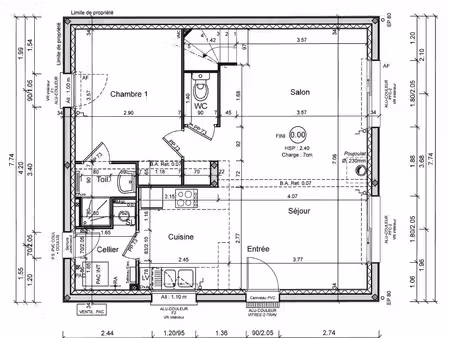 villa 2022 lumineuse centre bourg st gildas avec jardin et 4 chambres