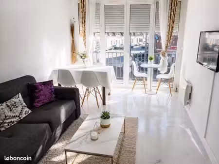 beauvais centre – beau f2 meublé 48 m² • balcon • parking • proche gare