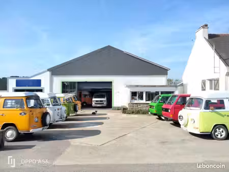 a vendre société location van vintage  combi sur belle ile en mer