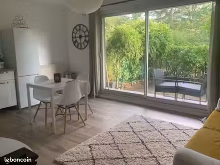appartement avec jardin  49 50m2  parc des aigles - gouvieux