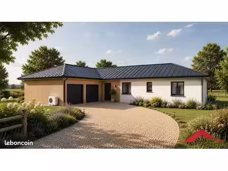 maison 113 m² avec terrain à bromont-lamothe (63)