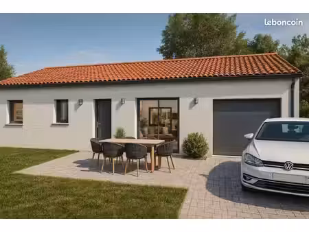 maison 85 m² avec terrain à vitrac (63)
