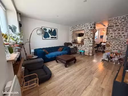 appartement 3 pièces 75m² - jardin et garage