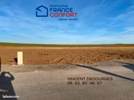 terrain 721 m² cherisy