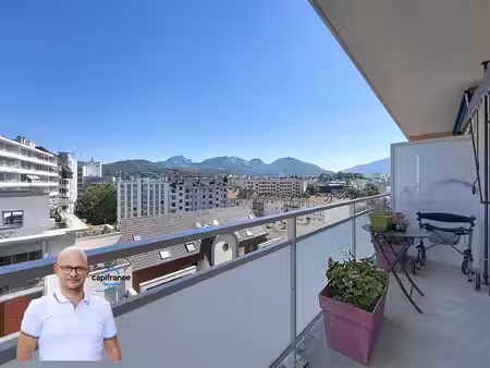 appartement à vendre 3 pièces chambery (73) - 70m2 - balcon - garage et cave
