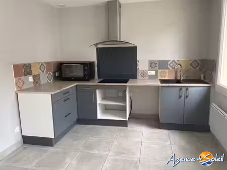 douzens - maison t3 avec garage et jardin