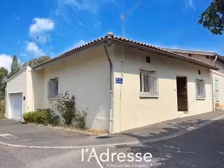 exclusivité l'adresse immobilier - thil - maison coeur de village t3 -70 m2 plain pied + p