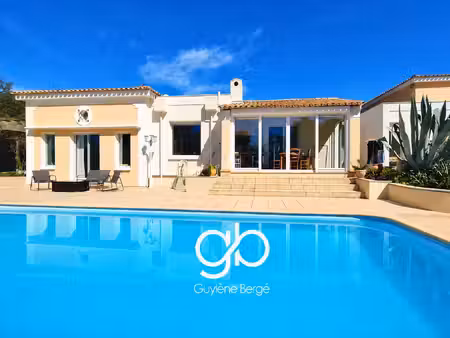 villa familiale avec piscine et dépendance t3 terrain pays