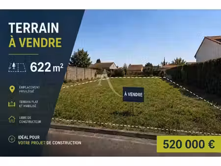terrain noisy le grand 500 m2