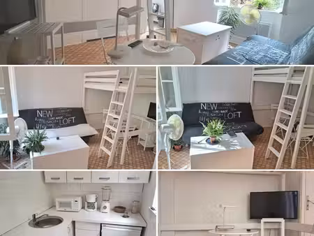 mignon studio f1 19m2 centre ville ts commerces (nature  montagne et 30mn mer)