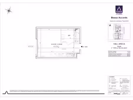 location appartement 1 pièce 29 m² à thiais (94320)  769 €