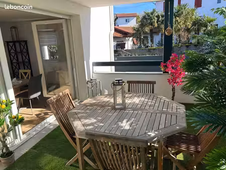 appartement t2 meublé avec terrasse