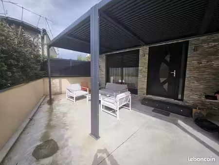 bien rare – appart-maison meublé t4 90 m² • 2 terrasses • parking • proche chu • disponibl