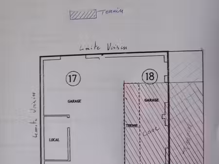 vend hangar transformable en logement