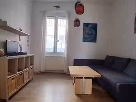 appartement f3 de 53m2-2 chambres +grand jardin commun- bischheim