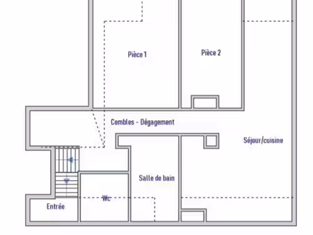 appartement coup de cœur – 68 m² carrez / 110 m² au sol – schiltigheim