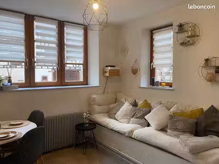 coquet f3 duplex  cave et parking privatif