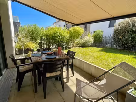 appartement 3 pièces rez de jardin