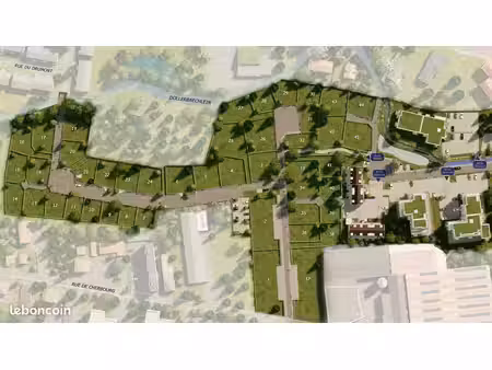 terrain de 504 m² à kingersheim (haut-rhin)