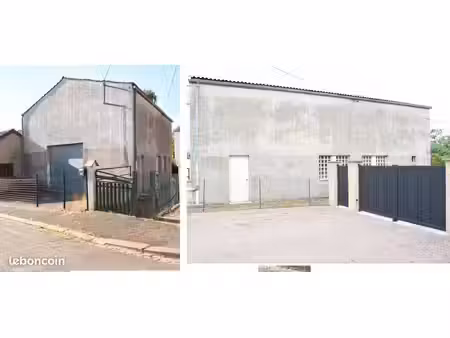 atelier avec logement incorporé