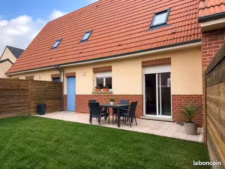maison contemporaine 5 pièces avec jardin et terrasse à maubeuge