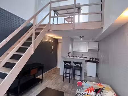 appartement duplex t2  33m2 meublés  vieux lille