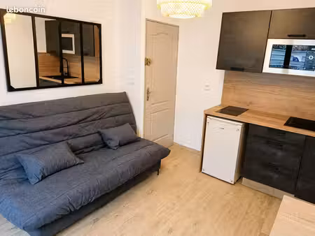 studio meublé – tout inclus – aucune charge – prêt à vivre