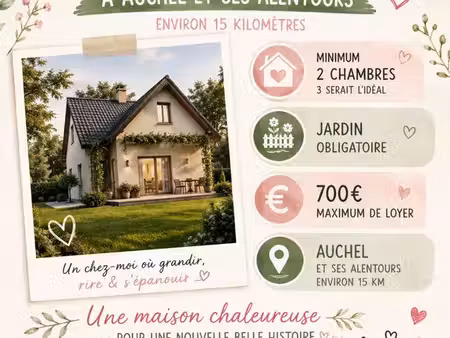maison 2 chambres avec jardin