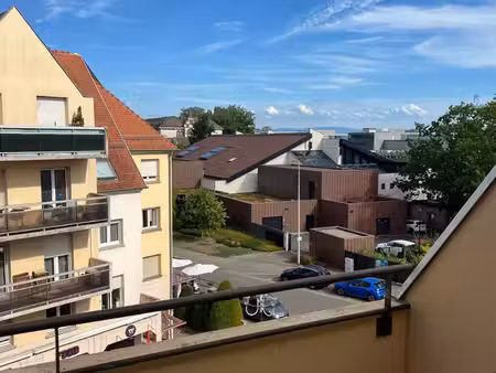 appartement t3 85 m² avec grand balcon  ascenseur et cave – haguenau centre