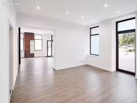 haguenau local commercial 104m2 + sous sol 72 m2