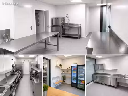 local commercial 55 m² + grand garage double