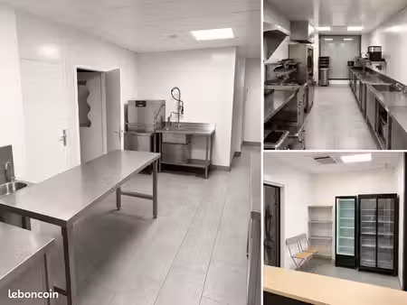 local commercial à vendre – 55 m² + grand garage double