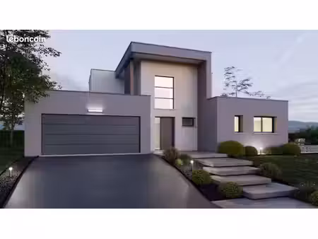 projet de construction d'une maison 160 m² avec terrain à village-neuf (68)