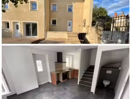 f3 avec terrasse et rez de jardin