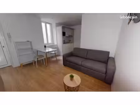 studio 1 pièce 19 m²