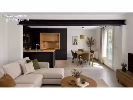 maison entièrement rénovée en 2021 – 4 chambres – sous-sol – jardin