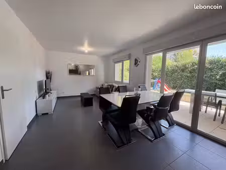 appartement 3 pièces 67m2 avec jardin