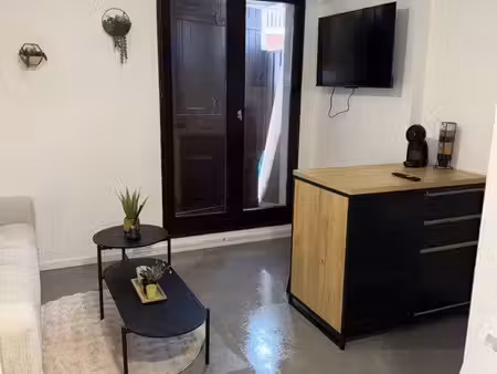 studio meublé 20 m² avec terrasse et jardin privatif – habère-poche