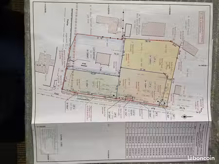 terrain 1 038 m² feillens