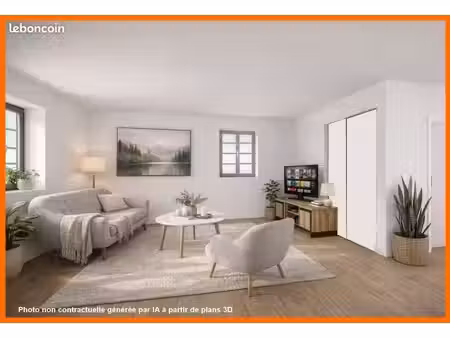 appartement 3 pièces 60 m²