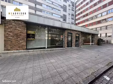 local commercial 72 m² le mans