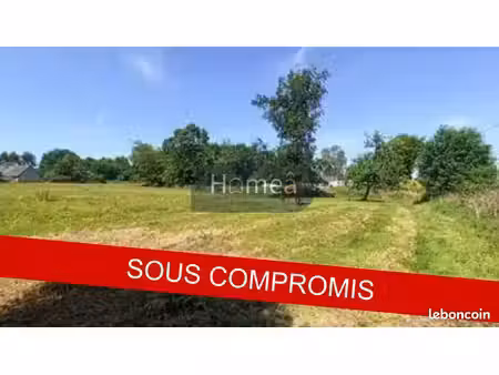terrain 840 m² doudeville