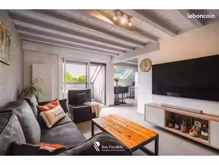appartement duplex t3 avec balcon - centre-village epagny metz-tessy