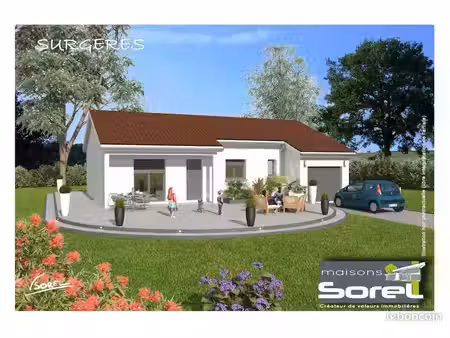 maison 98 m² avec terrain à villereversure (01)