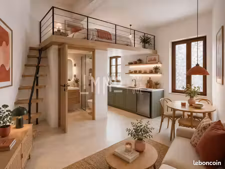 appartement 1 pièce 27 m²