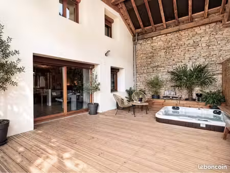 maison 4 pièces avec grande terrasse et garage – pont-de-vaux