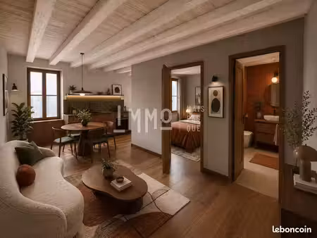appartement 2 pièces 44 m²